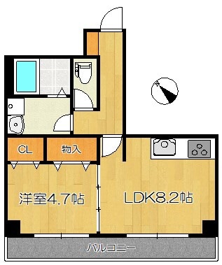 アルビーナの物件間取画像