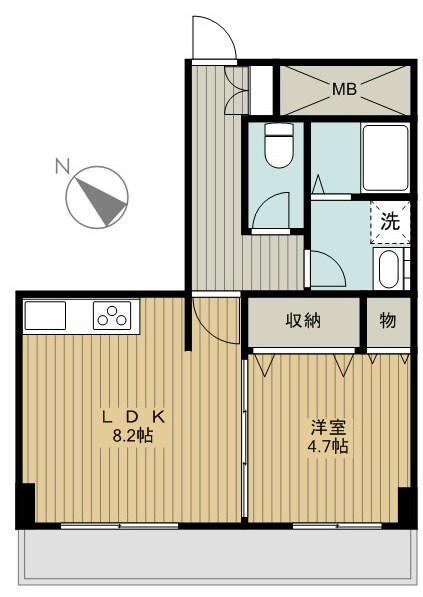 アルビーナの物件間取画像