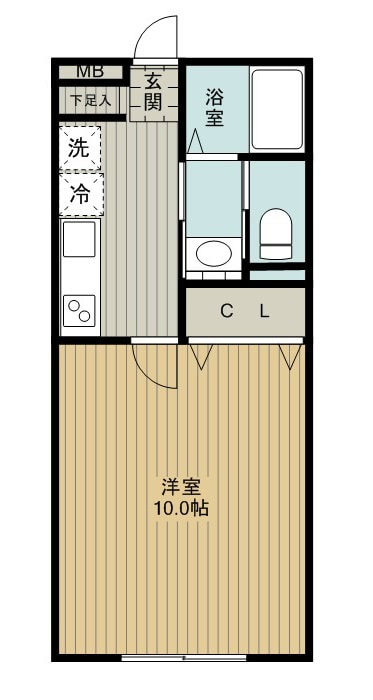 SAKASU　AZABUの物件間取画像