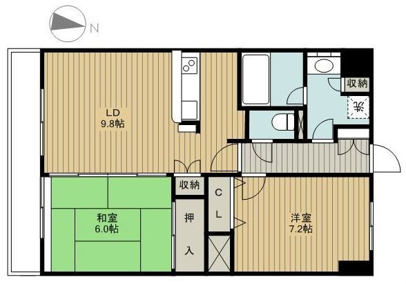 トゥールドゥソレイユの物件間取画像