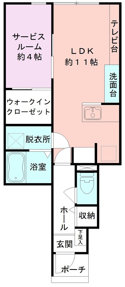 物件間取画像