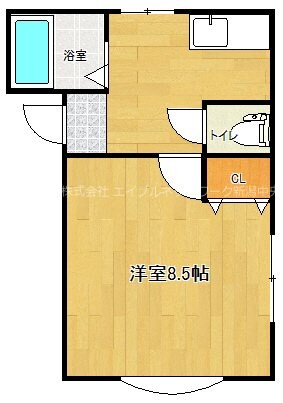 ビバリー新元島の物件間取画像