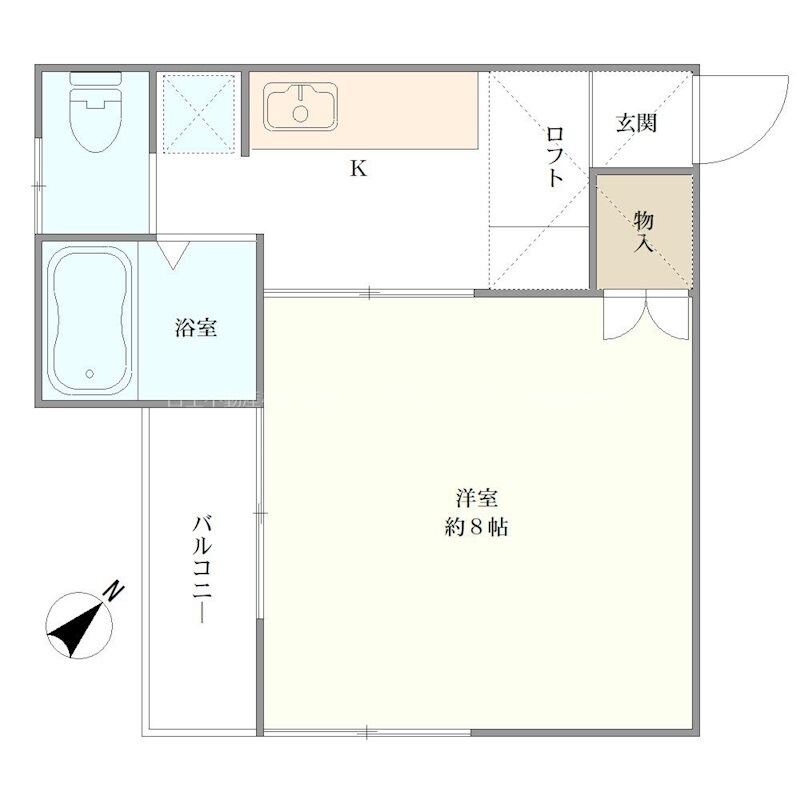 ロイヤルステージIIの物件間取画像