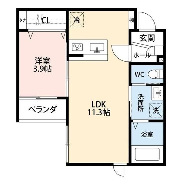 Ｒｏｏｍｓ紫竹の物件間取画像