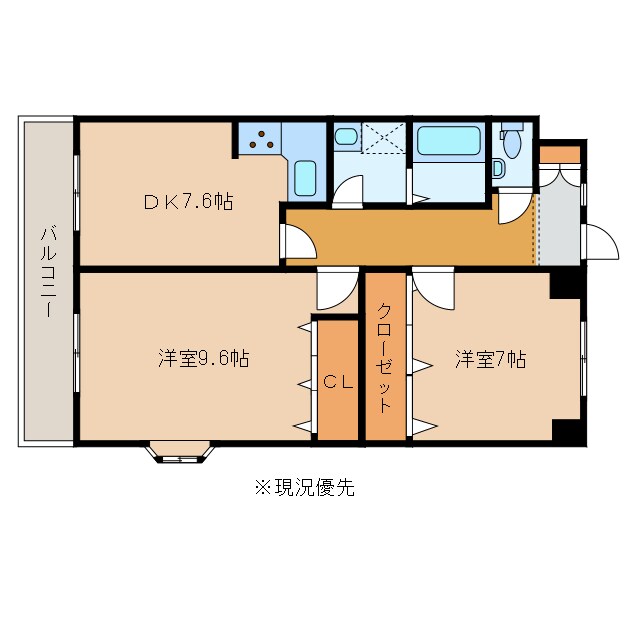 中津駅 徒歩30分 6階の物件間取画像