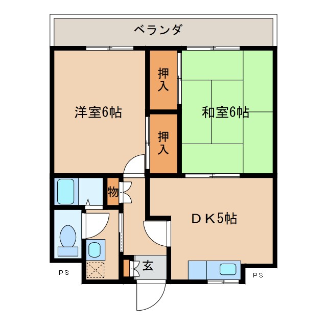 中津駅 徒歩10分 4階の物件間取画像