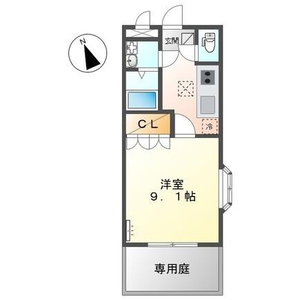 宇島駅 徒歩19分 1階の物件間取画像