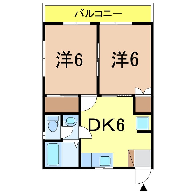 コーポY＆MⅡの物件間取画像