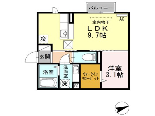 ラ・フレーズの物件間取画像