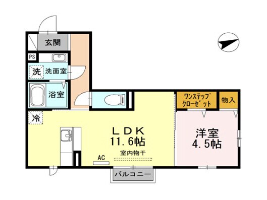 ラ・フレーズの物件間取画像