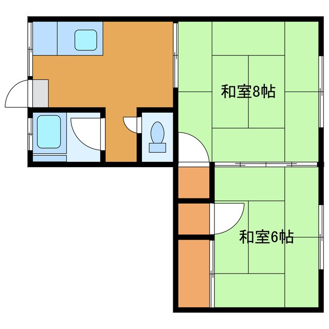 物件間取画像