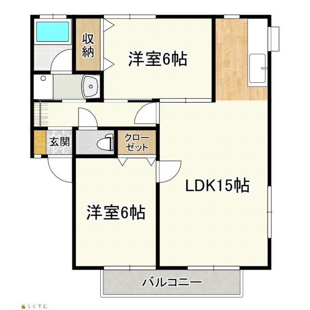 スパーキング大山の物件間取画像