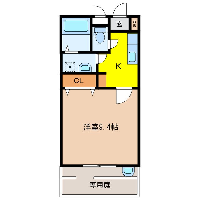 アビリティ居能の物件間取画像