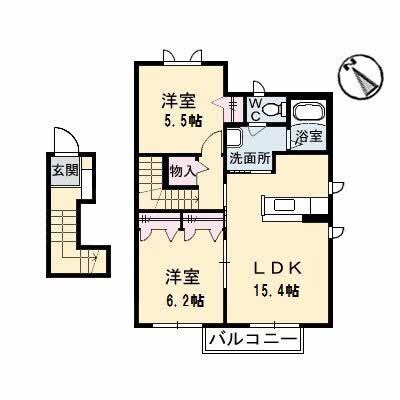 シャーメゾンＲｅｎＫａの物件間取画像