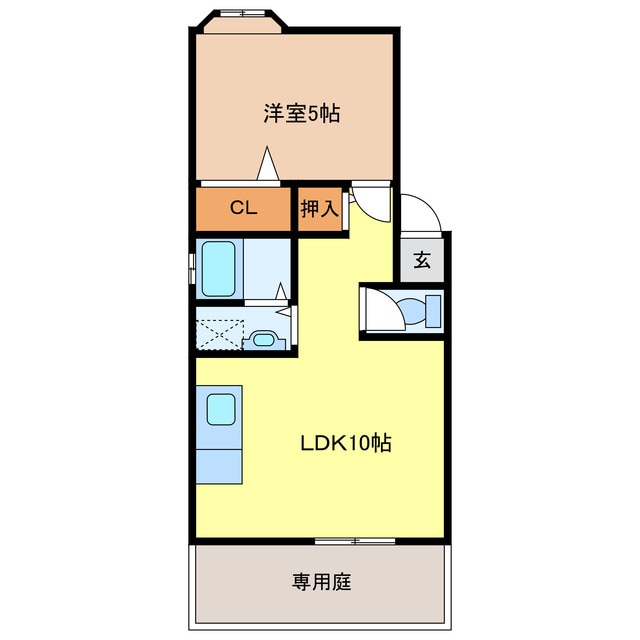 セジュールボードの物件間取画像