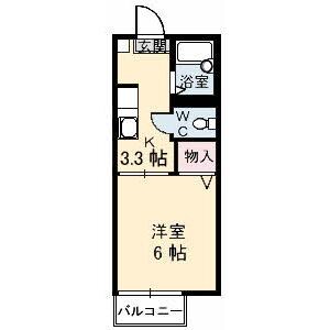 メゾングレイスの物件間取画像