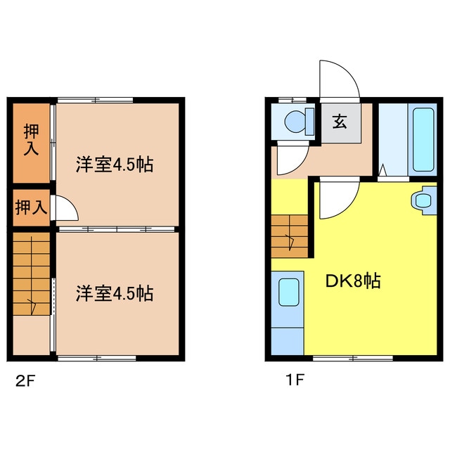 寿荘の物件間取画像