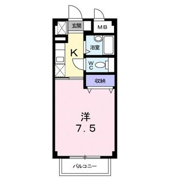 アクシスⅡの物件間取画像