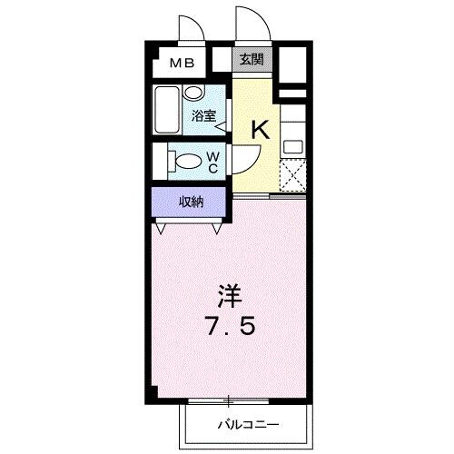 アクシスⅡの物件間取画像