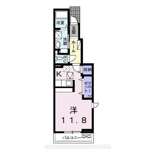 運転試験場入口 徒歩5分 1階の物件間取画像