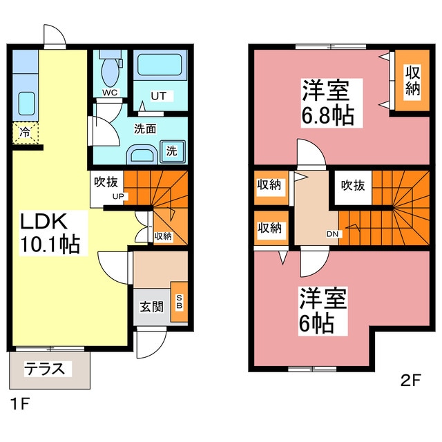 ファイネスカミコダ　Ⅱ棟の物件間取画像