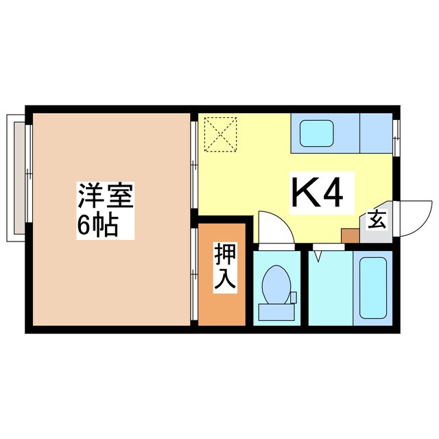 物件間取画像