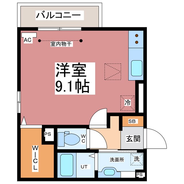 エチゼンビューSの物件間取画像