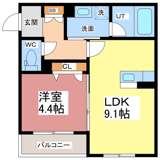 ESTの物件間取画像