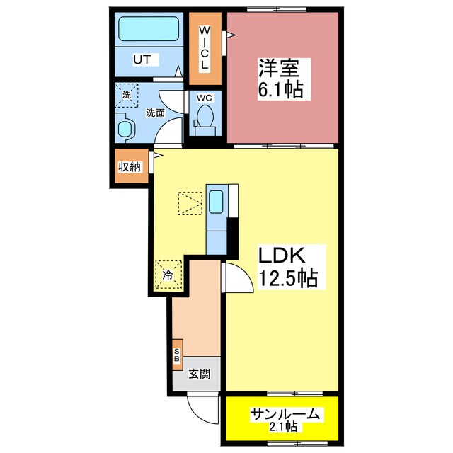 ラゾールドの物件間取画像