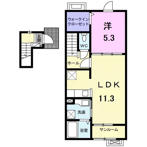 パークサイド　メゾンの物件間取画像