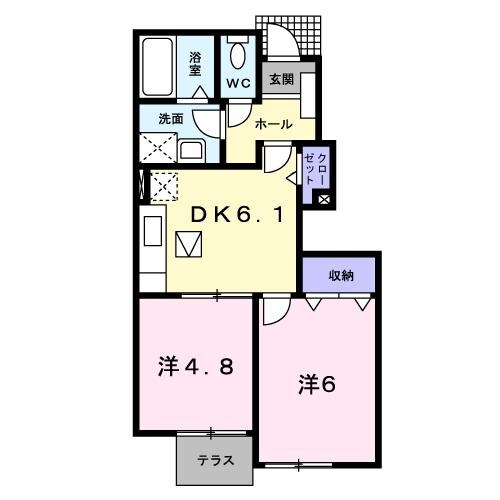 ルミエール神明の物件間取画像