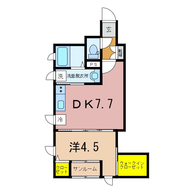 ラズベリーの物件間取画像