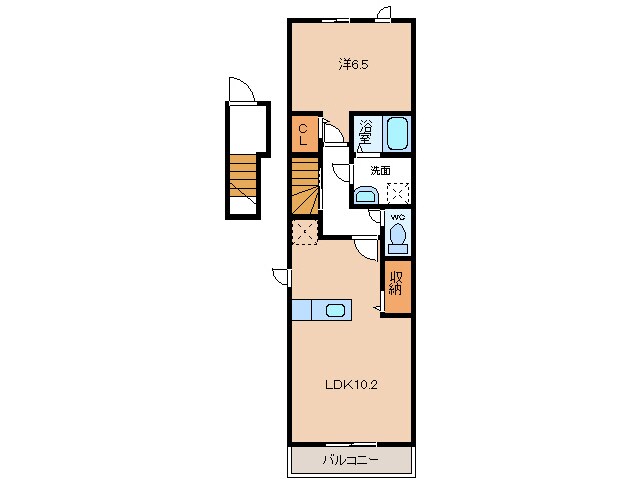 本庄早稲田駅 徒歩13分 2階の物件間取画像