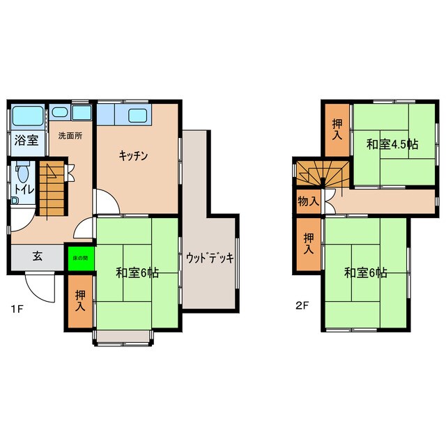 神保原N戸建の物件間取画像