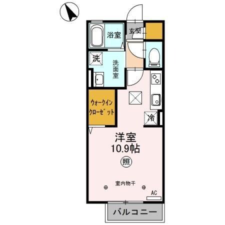 メルベーユEの物件間取画像