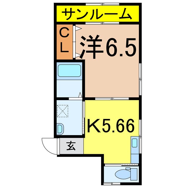 物件間取画像