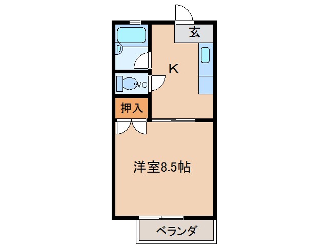 スターハイツの物件間取画像