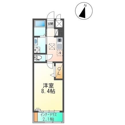 フェルカの物件間取画像