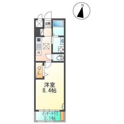 フェルカの物件間取画像