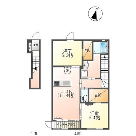 カーサ・マーレの物件間取画像