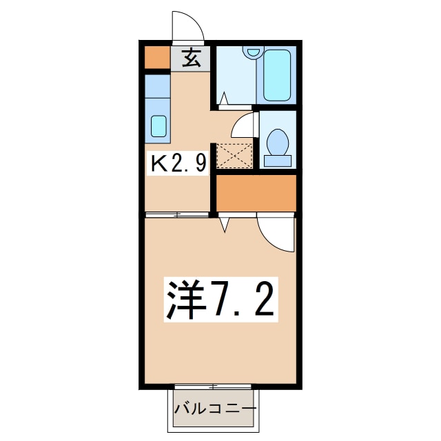 コートルピナスの物件間取画像