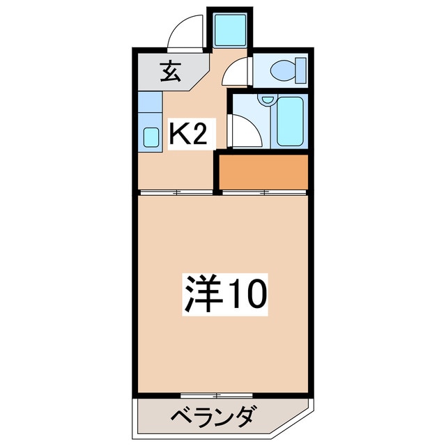 栄町ファーストマンションの物件間取画像