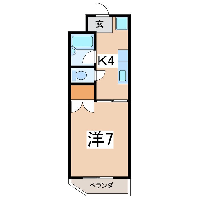 栄町ファーストマンションの物件間取画像
