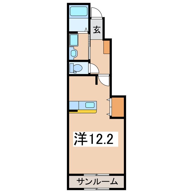 メゾン・エスポワール 新横町の物件間取画像