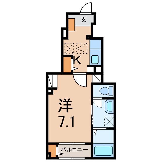 グレイスコートの物件間取画像