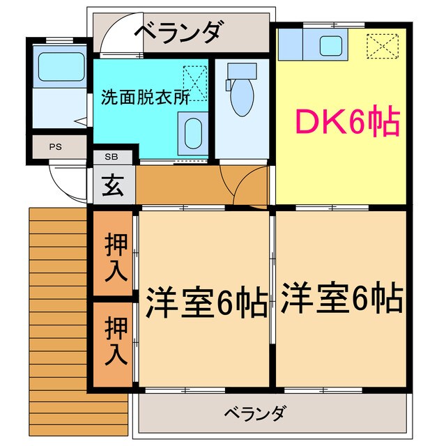 サイレントヒルⅡの物件間取画像