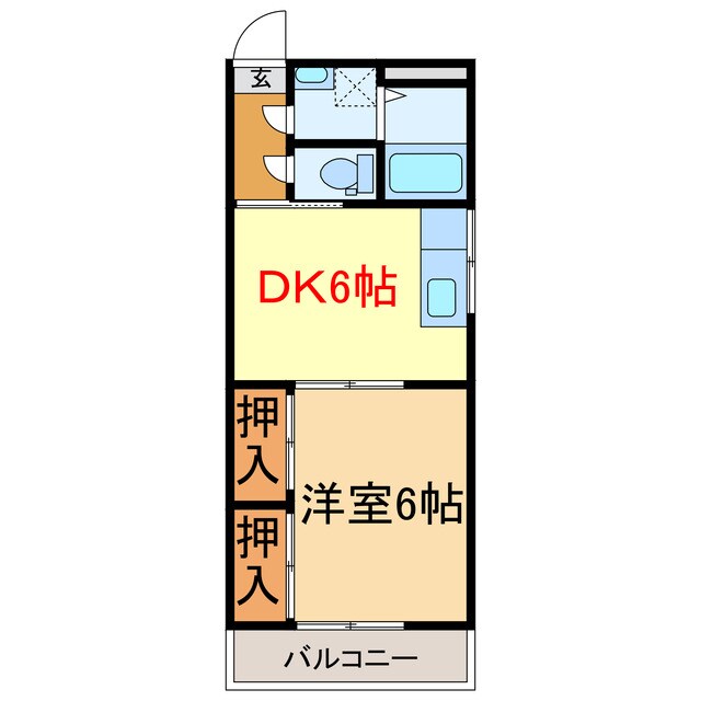 宇和島駅 車移動3分  2km 3階の物件間取画像