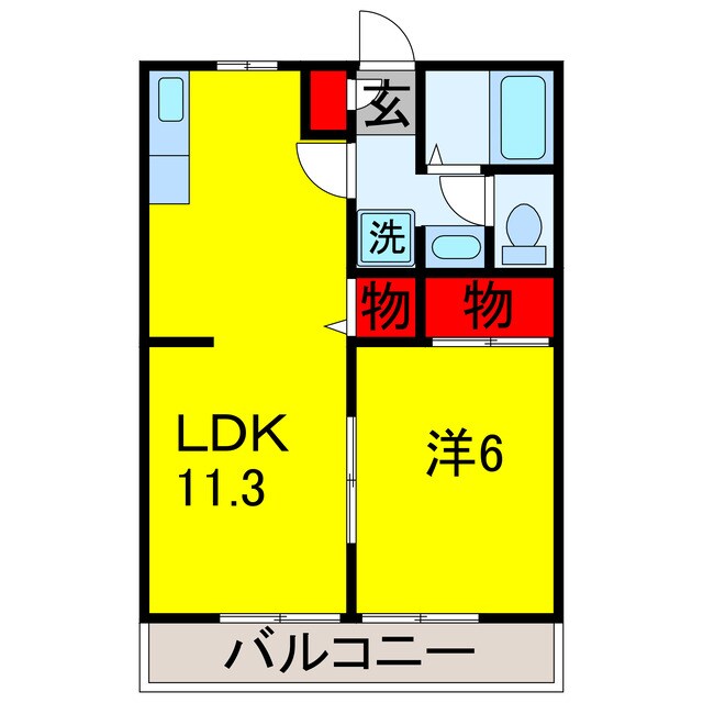 八幡宿駅 徒歩13分 1階の物件間取画像