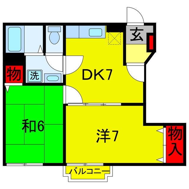 グランヴィアの物件間取画像