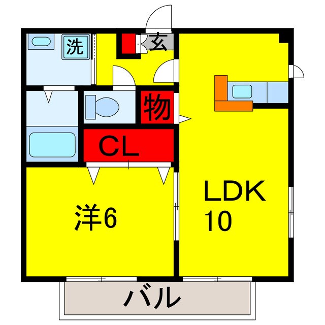 五井駅 バス13分  市原市役所下車：停歩8分 1階の物件間取画像